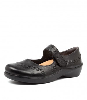 Women Ziera Gummibear (Medium) Mary Janes Black | Z-935876