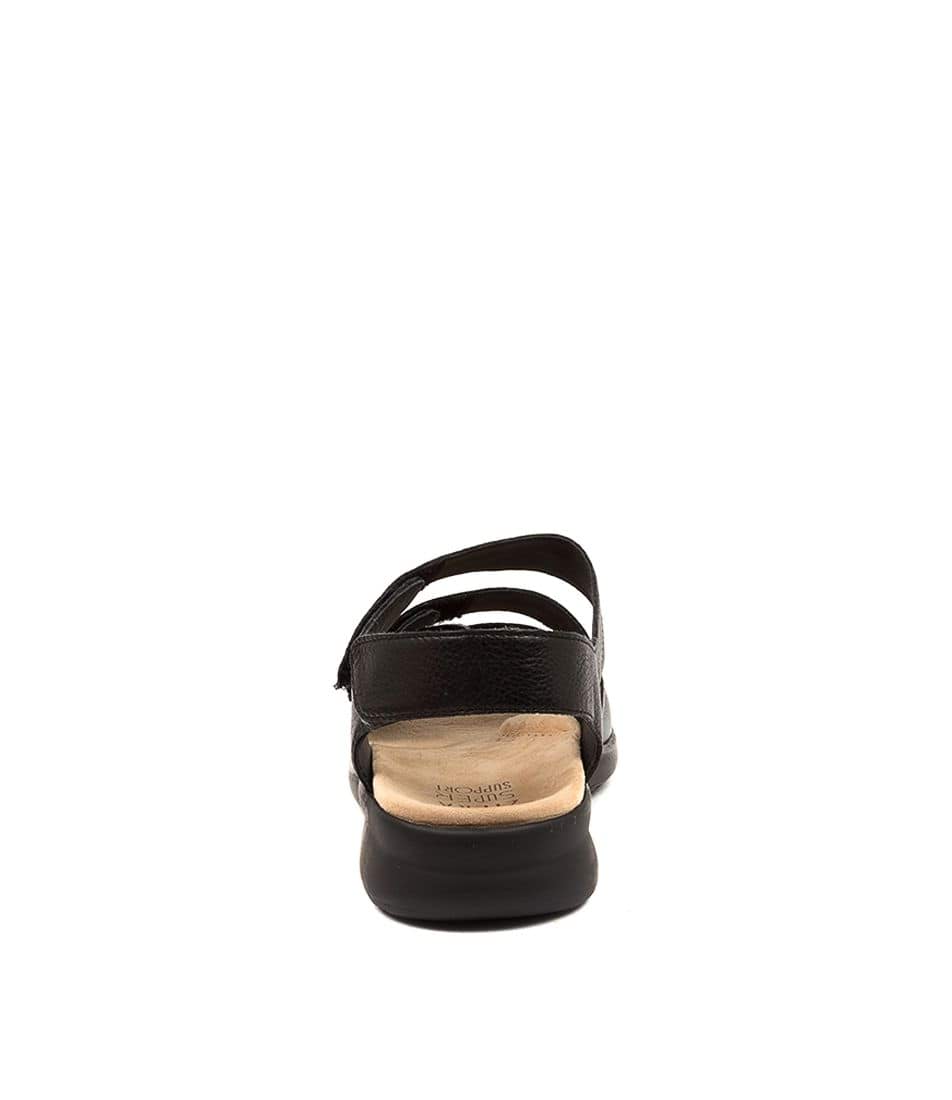 Women Ziera Bonny (Extra Wide) Sandals Black | Z-409318