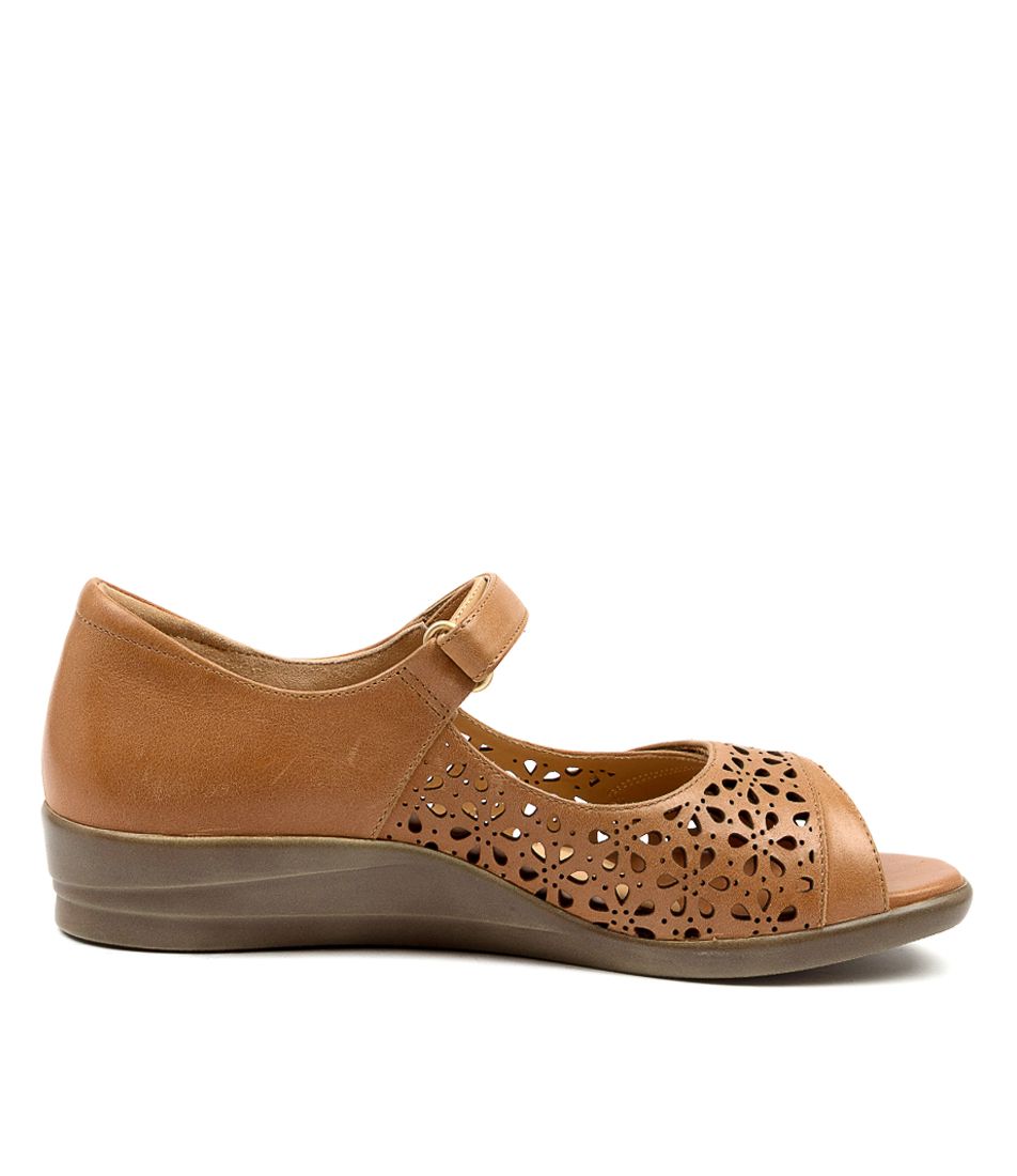 Women Ziera Daffodil (Wide) Sandals Brown | Z-245981