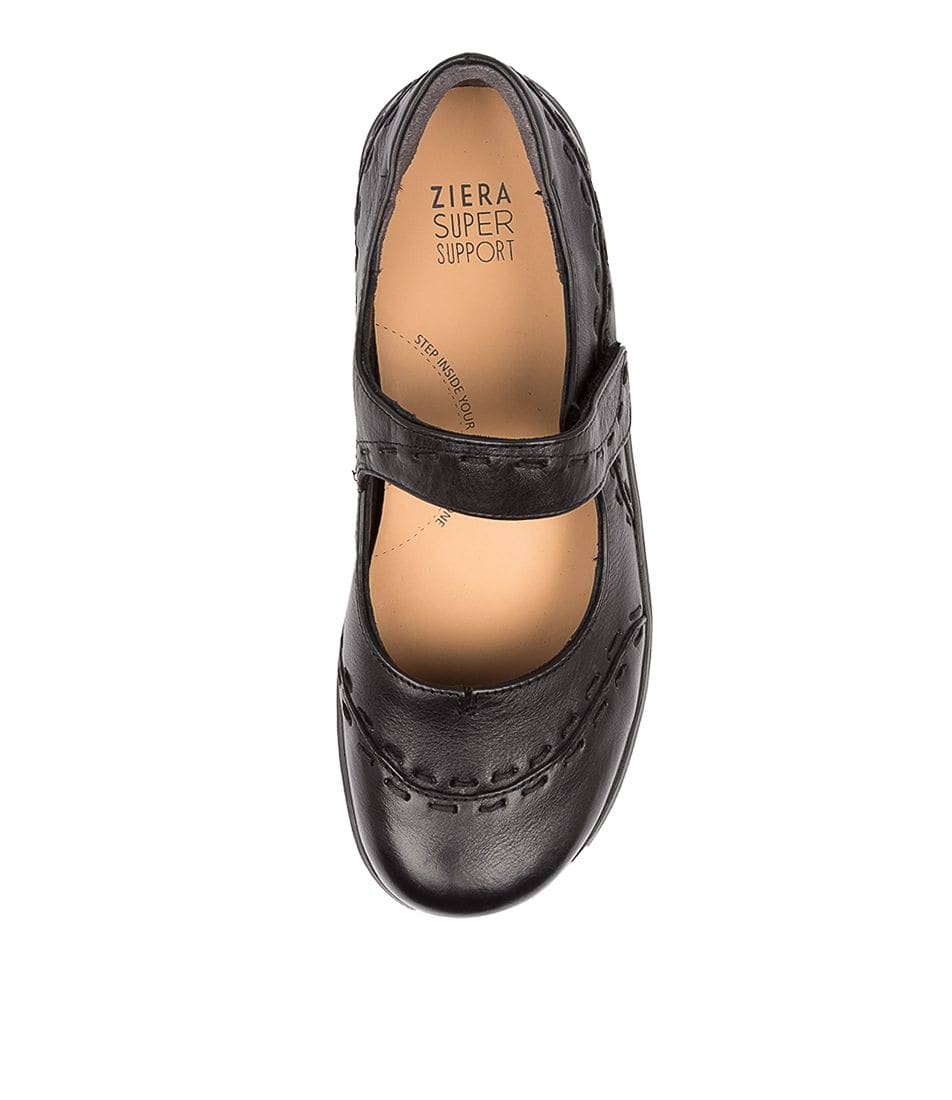 Women Ziera Gummibear (Extra Wide) Mary Janes Black | Z-976243