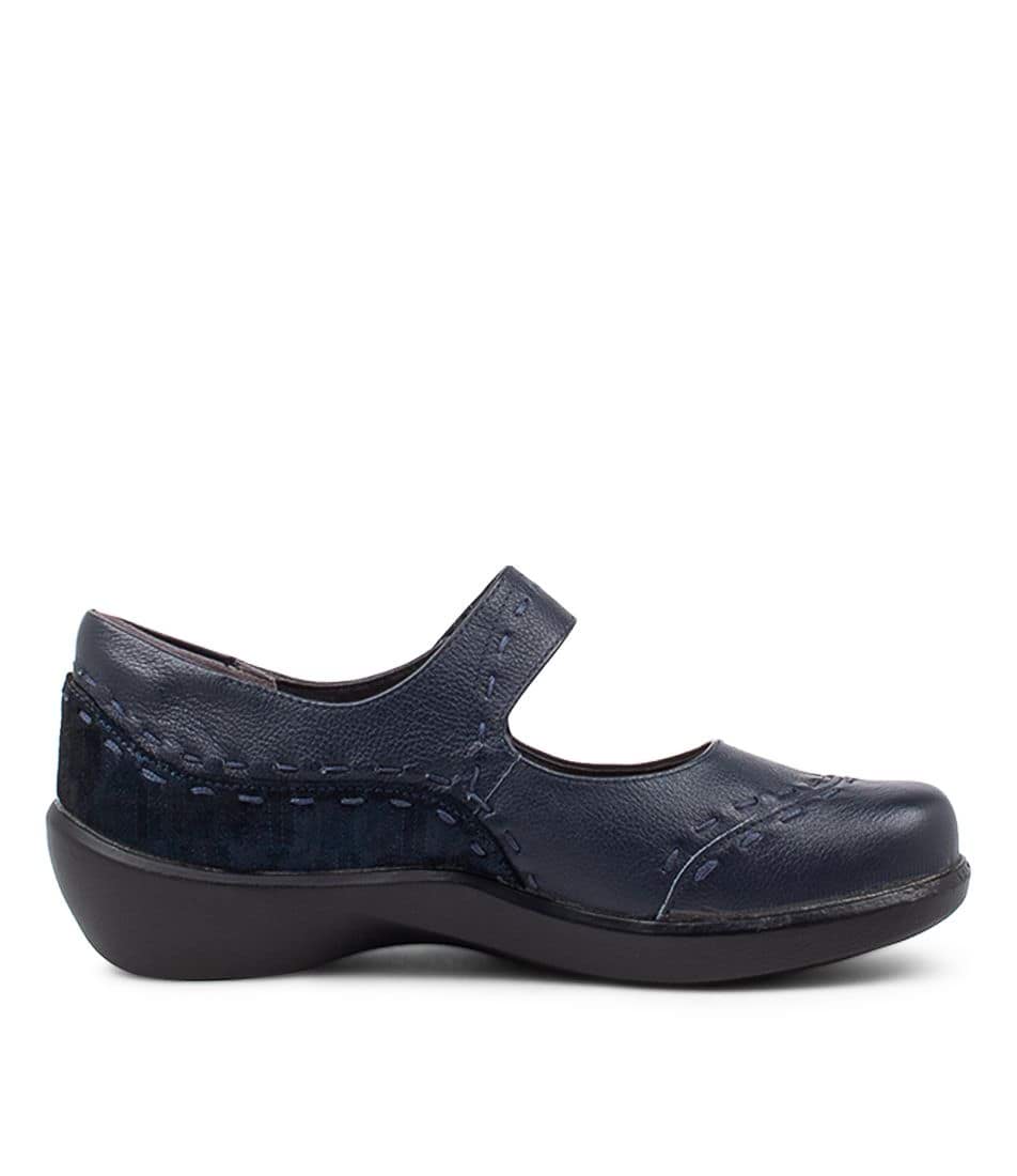 Women Ziera Gummibear (Extra Wide) Mary Janes Navy | Z-476052