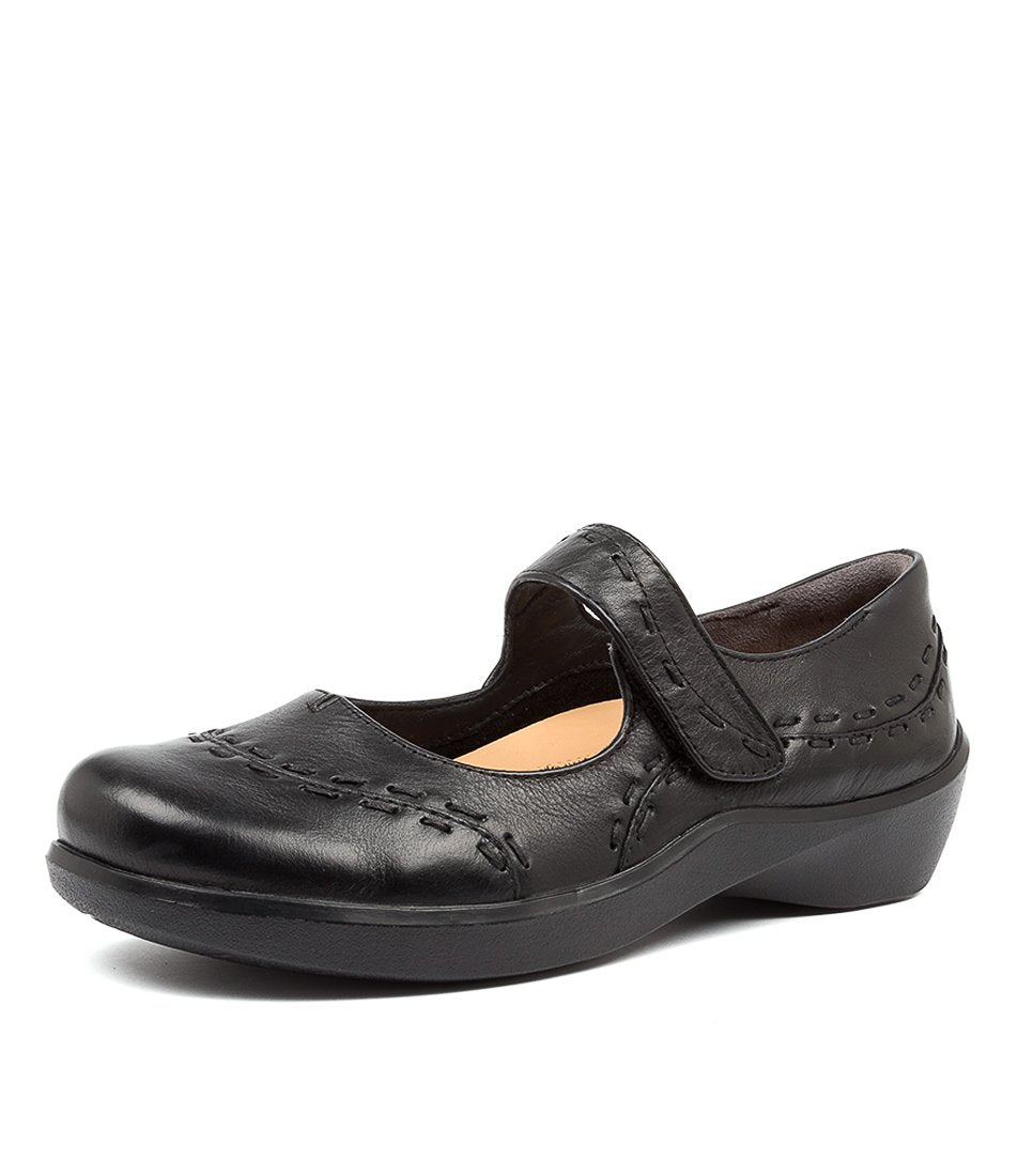 Women Ziera Gummibear (Wide) Mary Janes Black | Z-309872