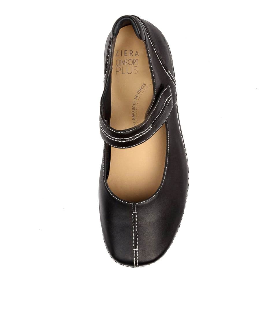 Women Ziera Lilia (Extra Wide) Mary Janes Black | Z-407628