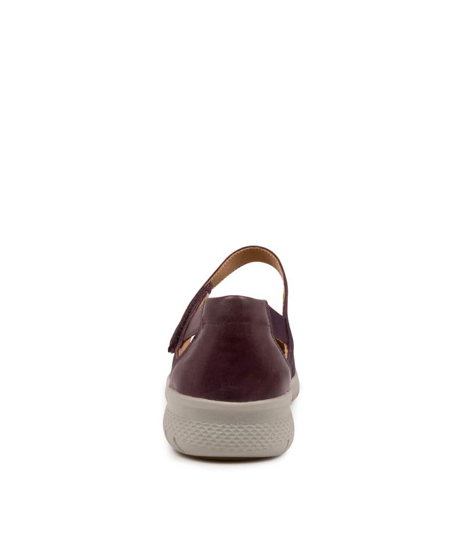 Women Ziera Sofia (Extra Wide, Adjustable Fit) Mary Janes Purple | Z-190572