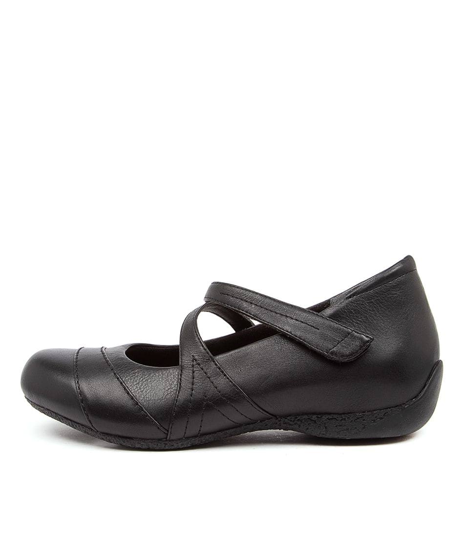 Women Ziera Xray (Extra Wide) Mary Janes Black | Z-456731