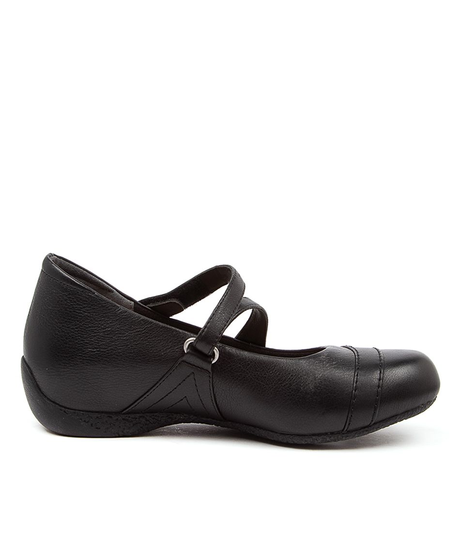 Women Ziera Xray (Wide) Mary Janes Black | Z-593782